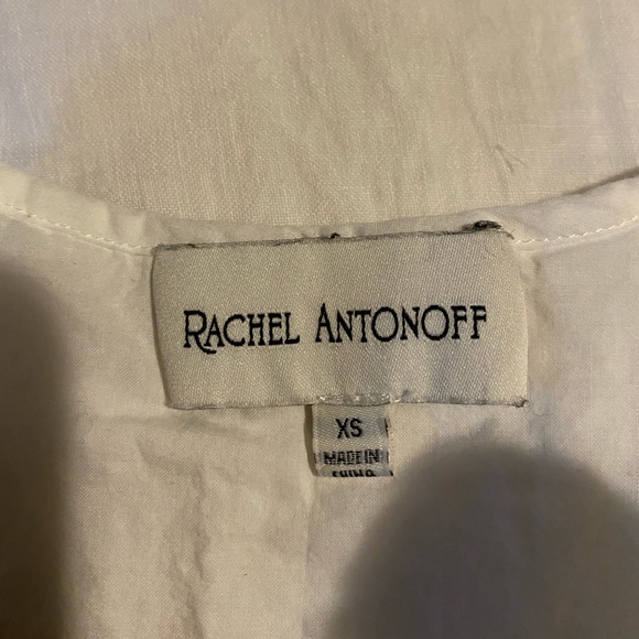 Rachel Antonoff White Eyelet Lace Dress - Picture 3 of 4